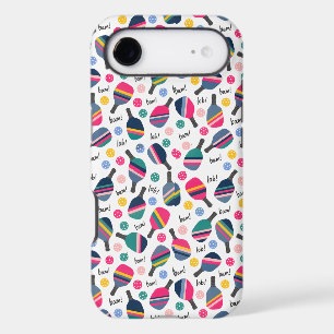 Colourful Pickleball Pattern