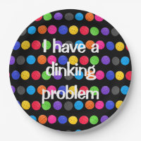 Colourful Pickleball with Funny Quote