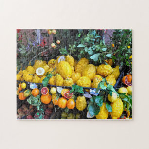 Colourful Picture Amalfi Lemons Jigsaw Puzzle