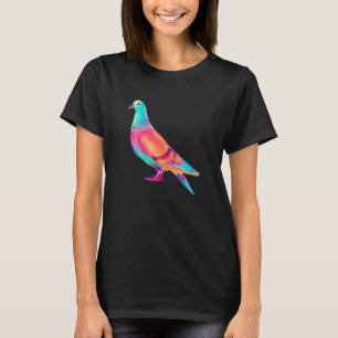 Colourful Pigeon Bird Watching Pigeon Bird T-Shirt