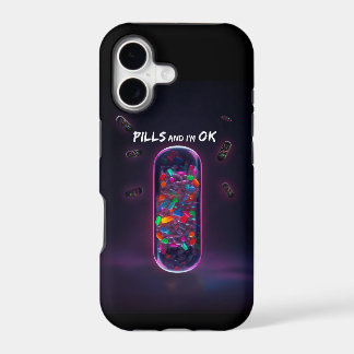 Colourful Pill cool medication trendy design