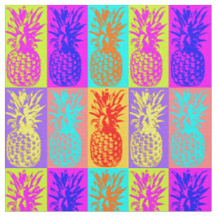 colourful Pinapples,summer Fabric