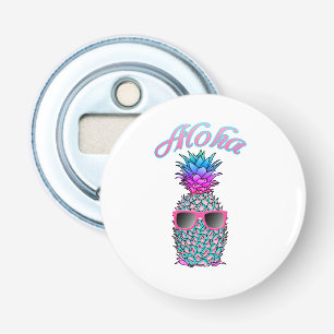 Colourful Pineapple Hawaiian Aloha Bottle Opener