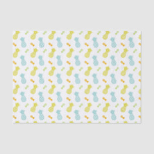 Colourful Pineapples Pattern Tissue Paper