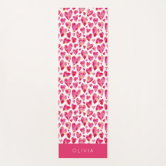 Personalised Yoga Mat - Pink