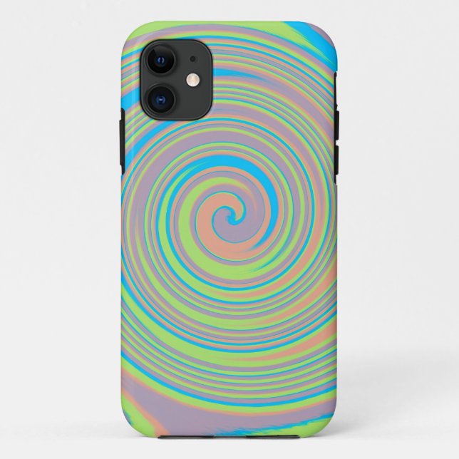 Colourful pinwheel design Galaxy S3 phone case (Back)