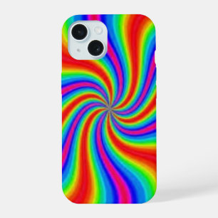 Colourful Pinwheel iPhone 15 Case