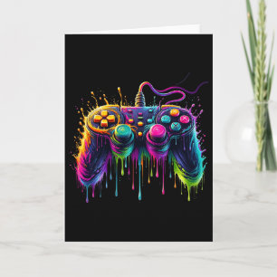 Colourful Pion For Gaming Gamer Graphic Design 2 Card