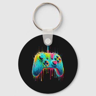 Colourful Pion For Gaming Gamer Graphic Design Key Ring