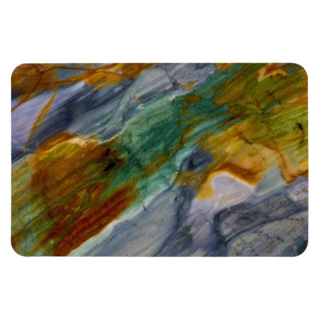 Colourful Piute Jasper Magnet (Horizontal)