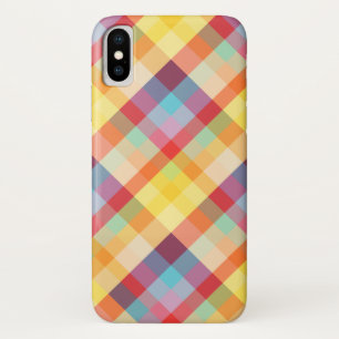 Colourful Pixels Geek iPhone X Case