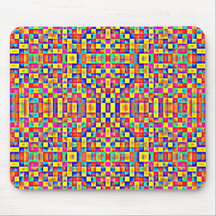 Colourful Pixels Mouse Pad