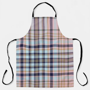 Colourful Plaid textured seamless patternabstract, Apron