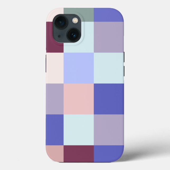 Colourful Plaids - Beautiful Cover For iPhone (Back)