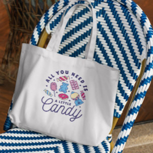 Colourful Plant Tote Bag  