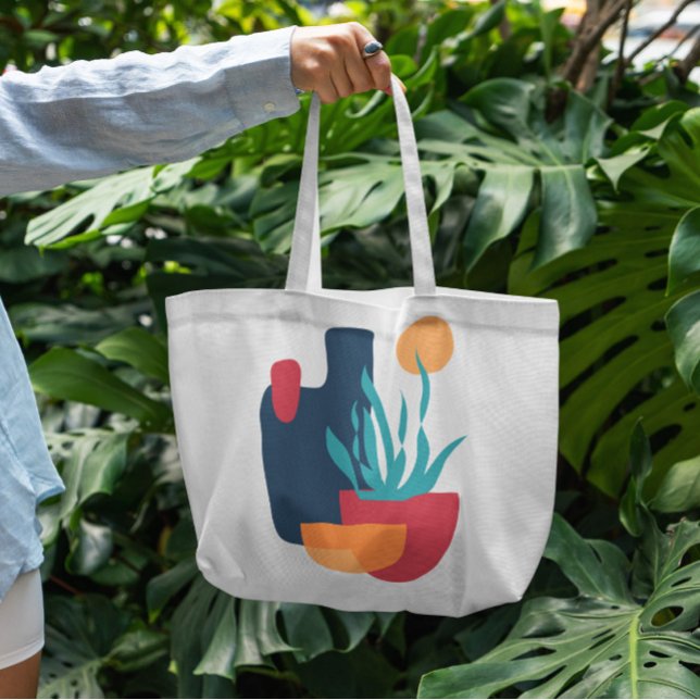 Colourful Plant Tote Bag   (Creator Uploaded)