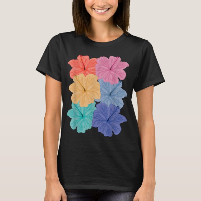Colourful Plants Garden Flower Botanist Gardening  T-Shirt (Front)