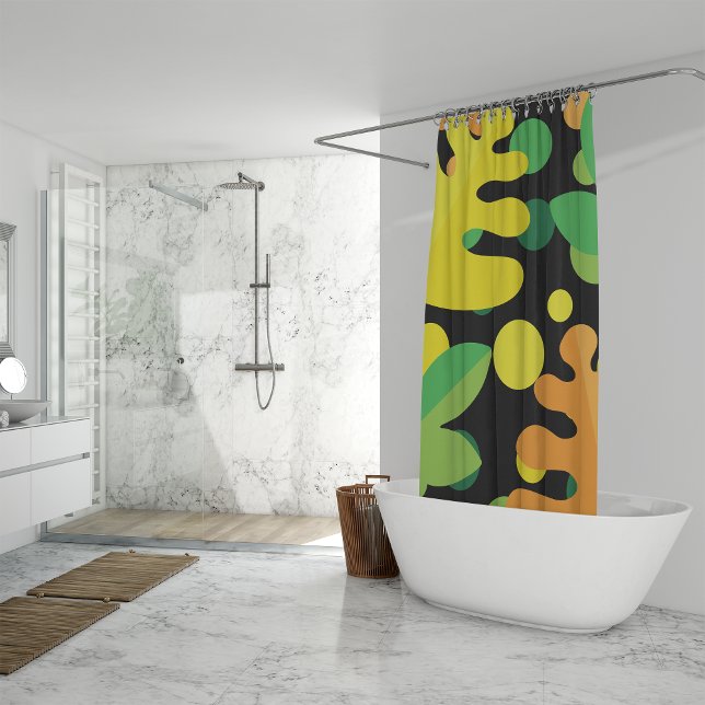 colourful plants Shower Curtain (Creator Uploaded)