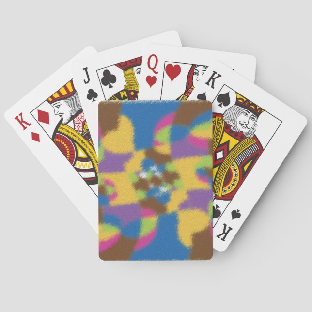 Colourful Playing Cards (Back)