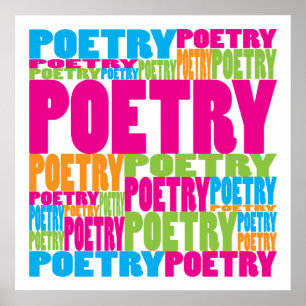 Colourful Poetry Poster