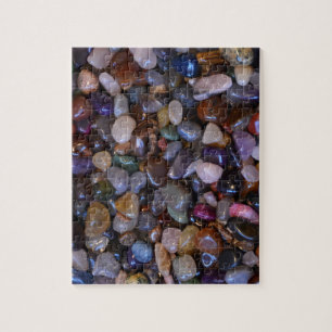 Colourful polished rocks jigsaw puzzle