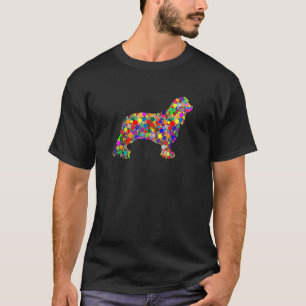 Colourful Polka Dot Basset Hound International Dot T-Shirt