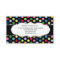 Colourful polka dot business cards