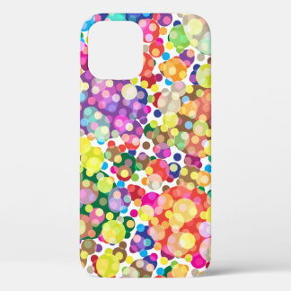 Colourful Polka Dot Pattern iPhone 12 Case