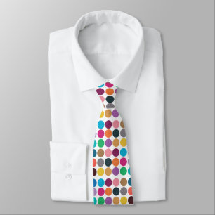 Colourful Polka Dot Tie