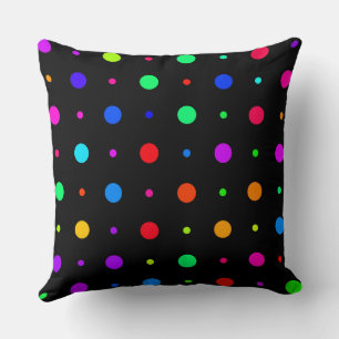 Colourful Polka Dots Cushion