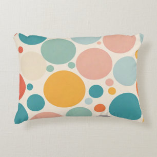 Colourful Polka Dots Decorative Cushion