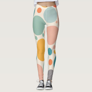Colourful Polka Dots Leggings