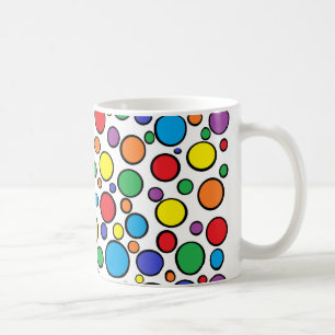 Colourful Polka Dots Mug