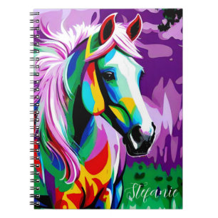 Colourful Pony Notebook