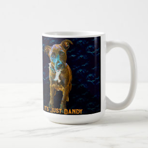 Colourful Pop Art Portrait — "It's Just Dandy" Coffee Mug