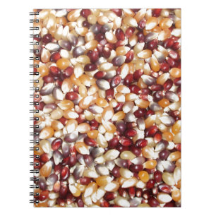 Colourful Popcorn Kernels Notebook