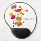 Colourful Poppies Gel Mousepad