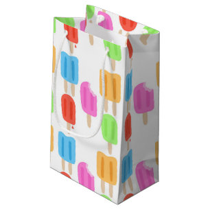 Colourful Popsicle Pattern Small Gift Bag