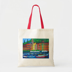 Colourful Portofino, Italy by Lisa Lorenz Tote Bag