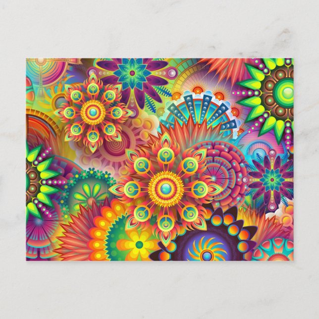 Colourful postcard (Front)