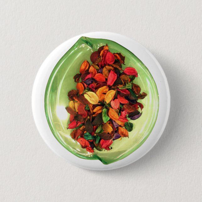 Colourful Potpourri: A Scent-sational Display 6 Cm Round Badge (Front)