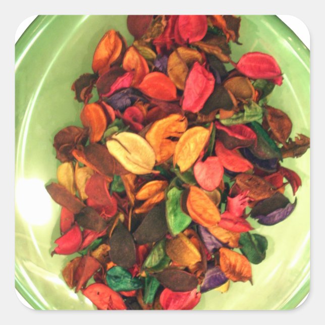 Colourful Potpourri: A Scent-sational Display Square Sticker (Front)