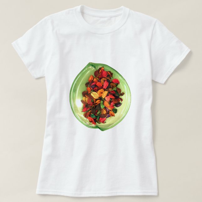 Colourful Potpourri: A Scent-sational Display T-Shirt (Design Front)