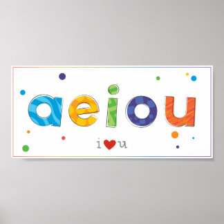 Colourful print for baby, toddlers or kids bedroom