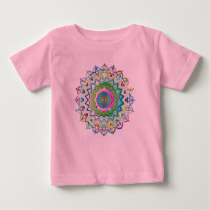 Colourful Prismatic Celtic Knots Baby T-Shirt