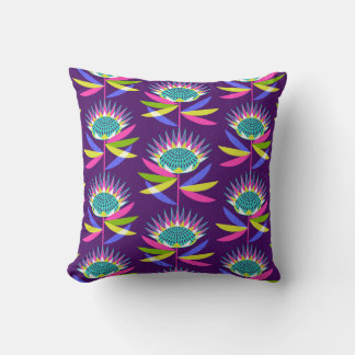 Colourful Protea Cushion