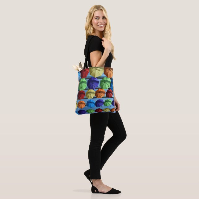 Colourful Protection Tote Bag (On Model)