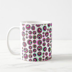 Colourful Psych Spots + your background & idea Coffee Mug