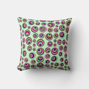 Colourful Psych Spots + your background & idea Cushion