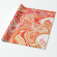 Colourful psychedelic background made of interweav